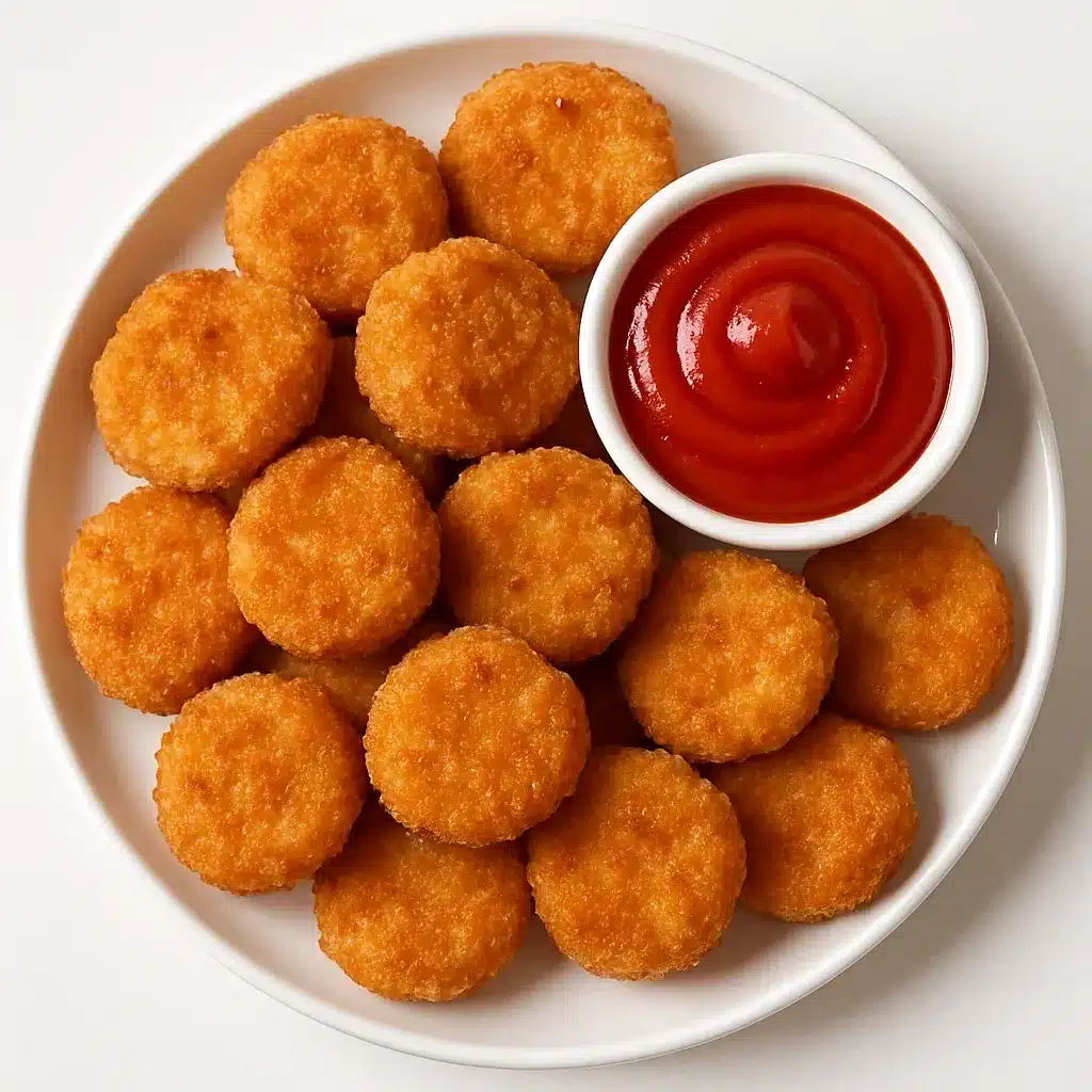 Crispy & Juicy Chicken Nuggets Recipe (Step-by-Step Guide) 4 Crispy homemade chicken nuggets recipe with dipping sauces