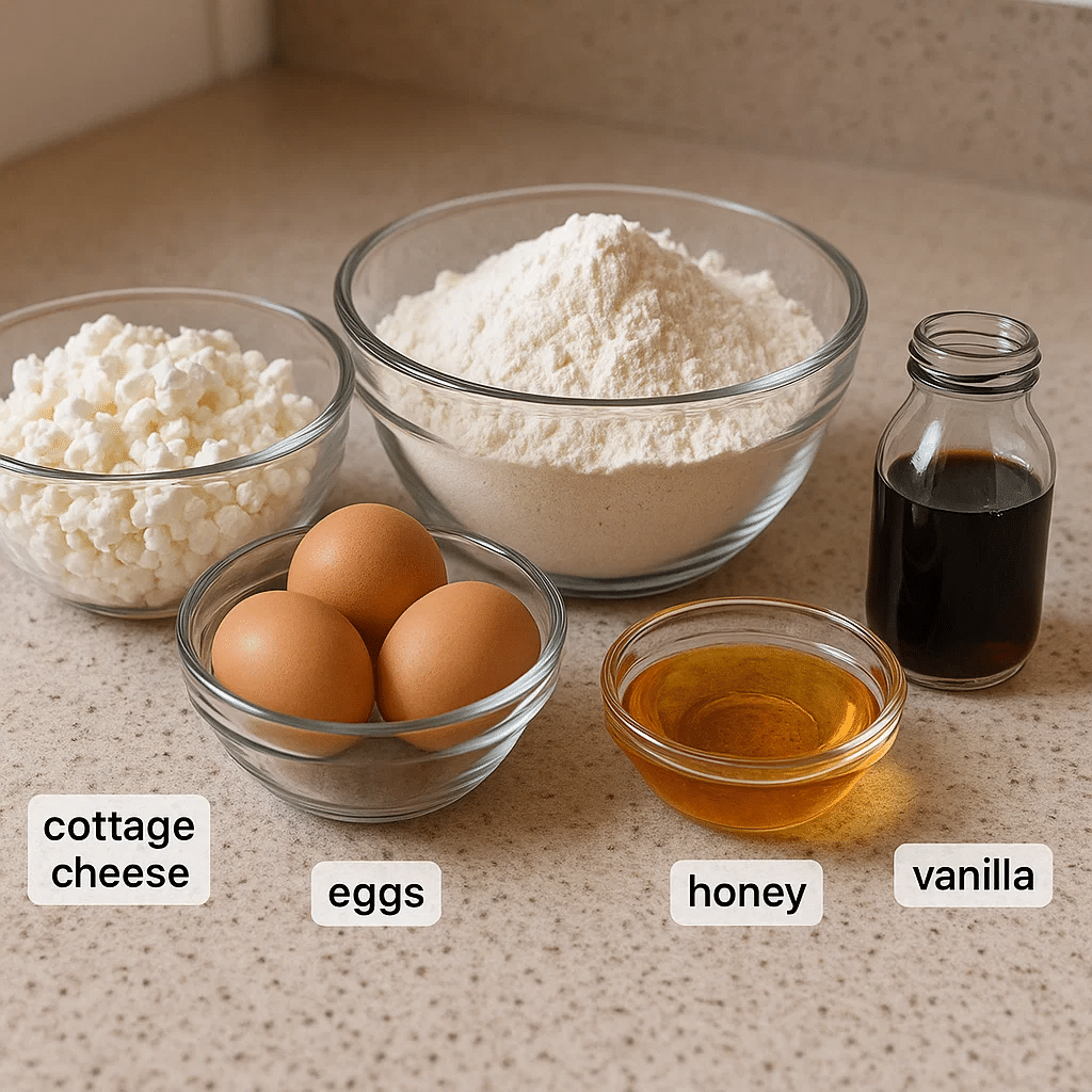 Cottage Cheese Muffins Recipe – The Best Moist & Healthy Muffins (Easy Guide) 7 Ingredients for cottage cheese muffins recipe