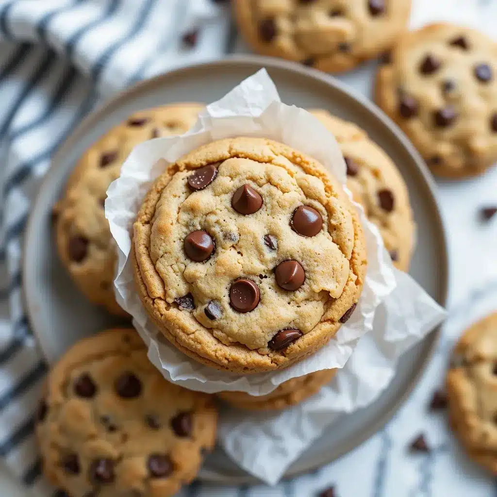Easy Chocolate Chip Cookies Recipe – The Best Homemade Treat in 30 Minutes 4 Easy chocolate chip cookies recipe freshly baked on plate