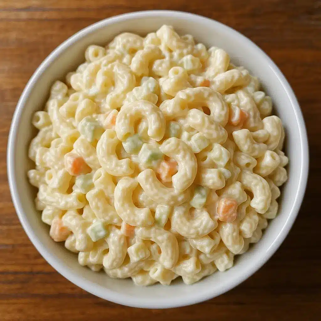 Hawaiian Bros Macaroni Salad Recipe – The Best Creamy Island Favorite 5 Hawaiian Bros Macaroni Salad Recipe in creamy texture