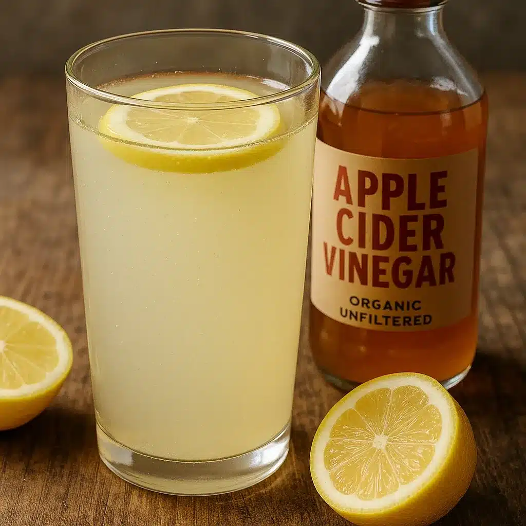 Recipe Brazilian Mounjaro: Simple Detox Drink That Actually Works 5 lemon and ACV used in recipe Brazilian Mounjaro