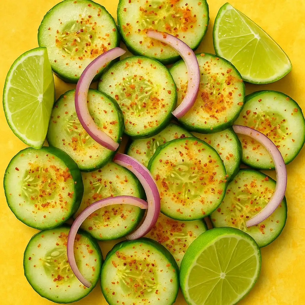 Mexican Cucumber Salad Recipe : A Zesty, Fresh Summer Classic 4 Mexican cucumber salad recipe with lime and chili
