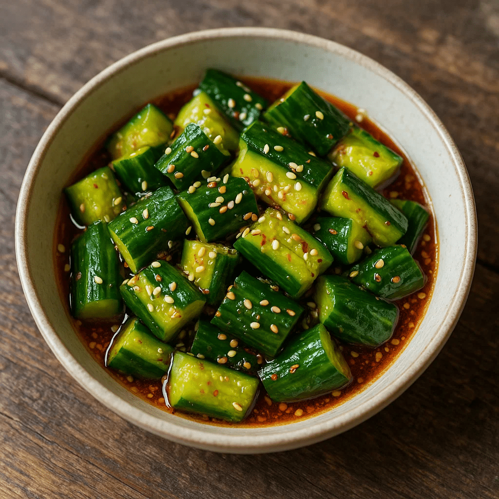 Viral Cucumber Salad: The Best 2025 TikTok Recipe You’ll Love 5 viral cucumber salad with chili oil and sesame seeds