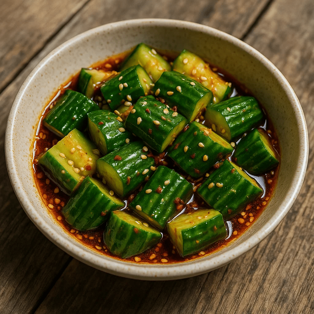 Viral Cucumber Salad: The Best 2025 TikTok Recipe You’ll Love 4 viral cucumber salad with chili oil and sesame seeds