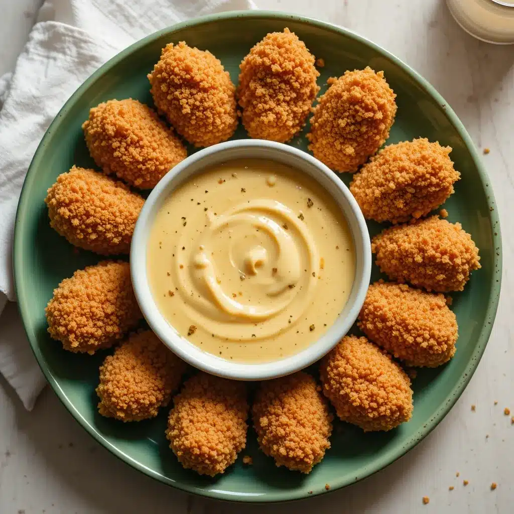 Chicken Nugget Recipe – The Best Crispy & Juicy 3-Ingredient Version (2025) 4 crispy chicken nugget recipe with dipping sauces