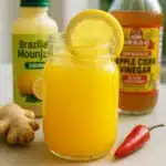 Recipe for Brazilian Mounjaro: The Best Natural Detox That Actually Works 6 Brazilian Mounjaro fat-burning detox drink in a mason jar