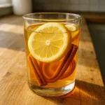The Brazilian Mounjaro Recipe – The Best 3-Ingredient Natural Fat Burner 7 the Brazilian Mounjaro recipe in a glass with lemon and cinnamon