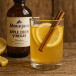 Brazilian Mounjaro Recipe with Apple Cider Vinegar – The Best 3-Ingredient Fat Burner 6 Brazilian Mounjaro recipe with apple cider vinegar in a glass