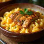 Chicken Mac and Cheese: The Best Comfort Food Recipe Ever 6 Creamy Chicken Mac and Cheese with baked crust