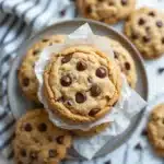 Easy Chocolate Chip Cookies Recipe – The Best Homemade Treat in 30 Minutes 6 Easy chocolate chip cookies recipe freshly baked on plate