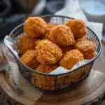 Air Fryer Chicken Nuggets Recipe: Crispy, Juicy & Easy Homemade Favorite 6 Air fryer chicken nuggets recipe served crispy on a wooden plate