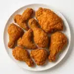 Spicy Southern Fried Chicken – The Best Crispy & Fiery Recipe Ever 6 crispy spicy southern fried chicken in skillet
